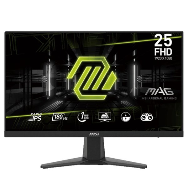 MSI 24.5 FLAT IPS MAG 256F 1MS 180HZ HDMI-DP GAMING MONİTÖR 1920X1080