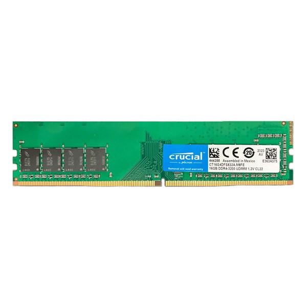 CRUCIAL 16GB DDR4 3200MHZ CL22 PC RAM VALUE CT16G4DFS832A