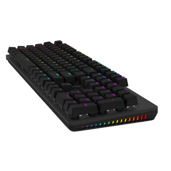 NORTH Shield Q Trk RGB Led / Mekanik Mavi Switch Siyah Gaming Klavye