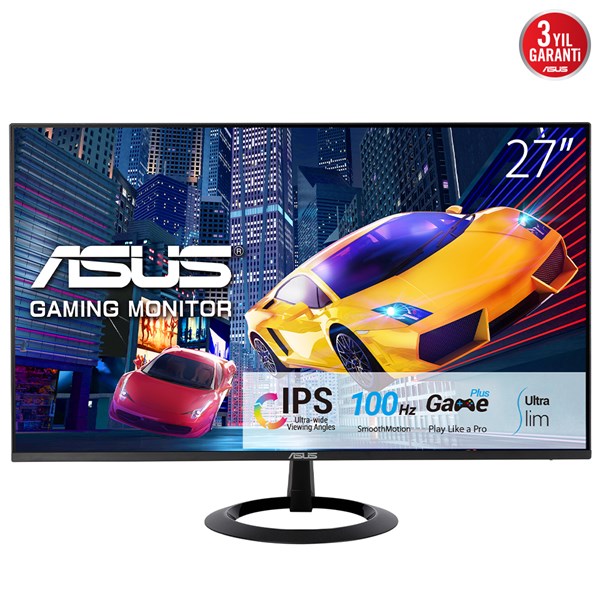 ASUS 27 IPS VZ27EHF 1MS 100HZ HDMI GAMİNG MONİTÖR 1920X1080