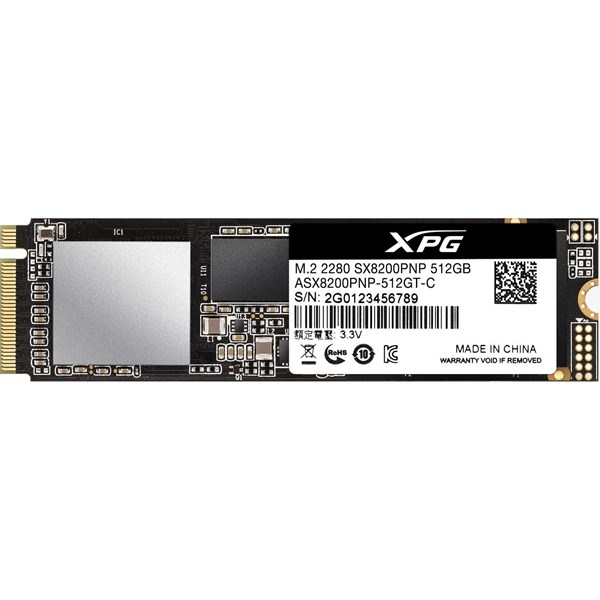 XPG 512GB SX8200 PPRO ASX8200PNP-512GT 3350-2350MB/s M2 NVME GEN4 DİSK