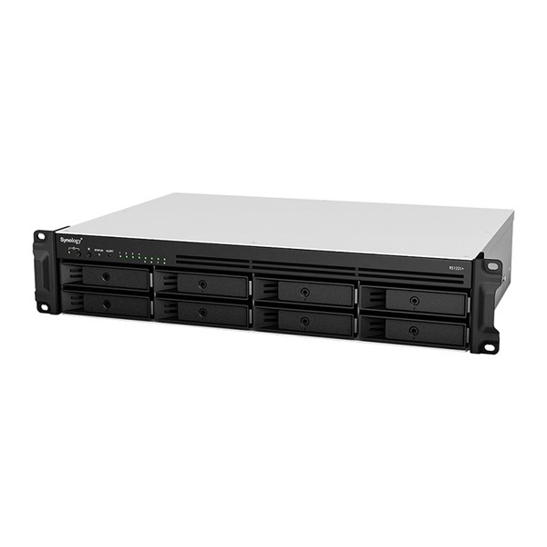 SYNOLOGY RS1221 PLUS RYZEN V1500B 4 GB RAM- 8-diskli Rack Nas Server Disksiz