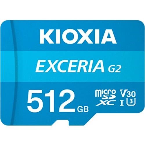 KIOXIA 512GB EXCERIA G2 LMEX2L512GG2 4K MICRO-SD HAFIZA KARTI