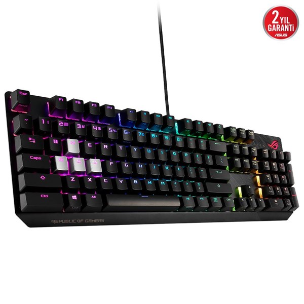 ASUS ROK STRIX SOPE NX SNOW RGB MEKANIK GAMING KLAVYE