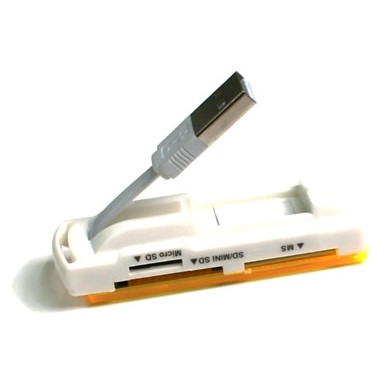 CODEGEN CR19 USB 2.0 Turuncu Beyaz Harici Kart Okuyucu