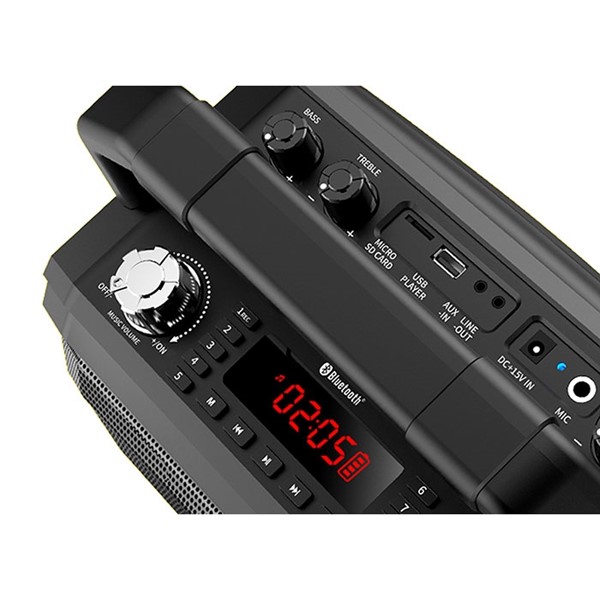 Mifa M520 Plus 30W Siyah Kablosuz Mikrofonlu Bluetooth Toplantı Anfisi