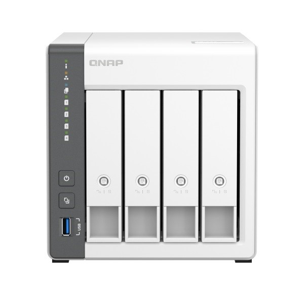 QNAP TS-433-4G ARM QC 4 GB RAM- 4-diskli Nas Server Disksiz
