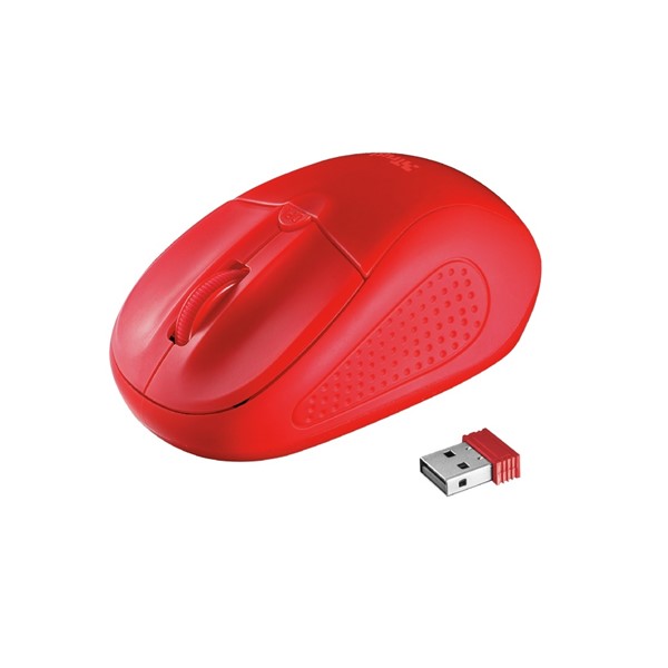 Trust Primo 20787 Usb 1600 Dpı Kırmızı Kablosuz Mouse
