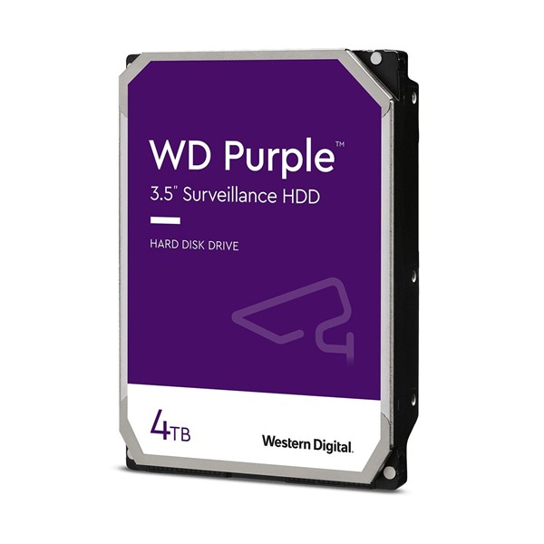WD 3.5 4TB PURPLE WD42PURZ 5400 RPM 256MB SATA-3 Güvenlik Diski	