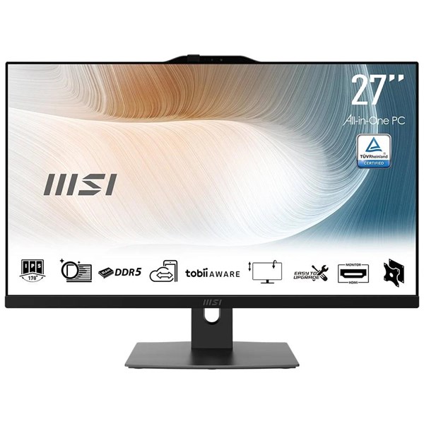 MSI 27 MODERN AM272P 12M-690XTR CORE i7 1255U-32GB RAM-1TB NVME-FDOS