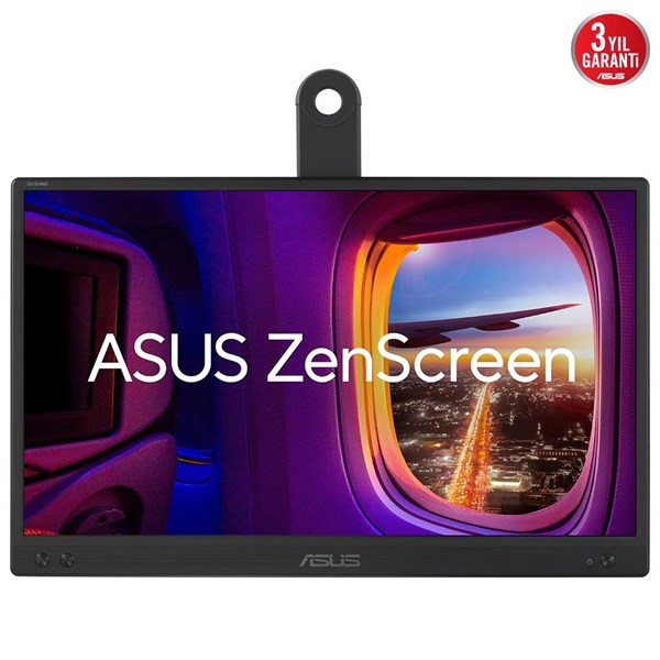 ASUS 15.6 IPS ZENSCREEN MB166CR USBC TAŞINABİLİR MONİTÖR