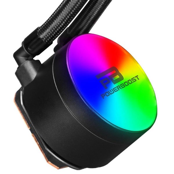 GAMEBOOSTER 240mm NOBLE Rainbow Sıvı Soğutmalı AM5-1700p İşlemci Fanı