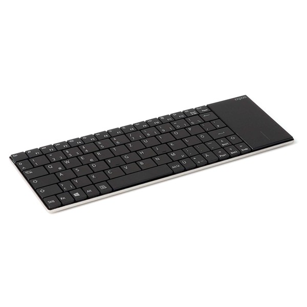 Rapoo E2710 Tr Kablosuz Siyah Slim Touchpad Q Klavye