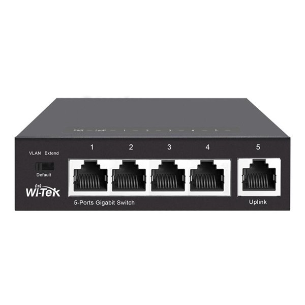 WI-TEK 5GE WI-SG105 GIGABIT 1-Uplink Yönetilemez  Switch