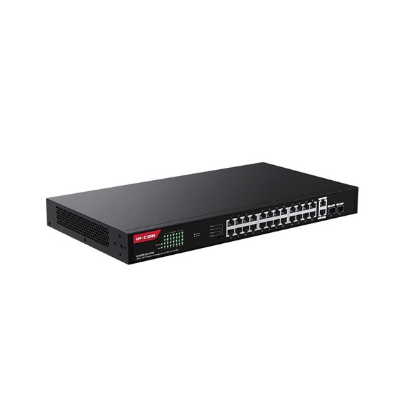 IP-COM 24port G1128-24-410W GIGABIT 2-UPLINK 2-SFP 370W TAM POE RACKMOUNT SWITCH 