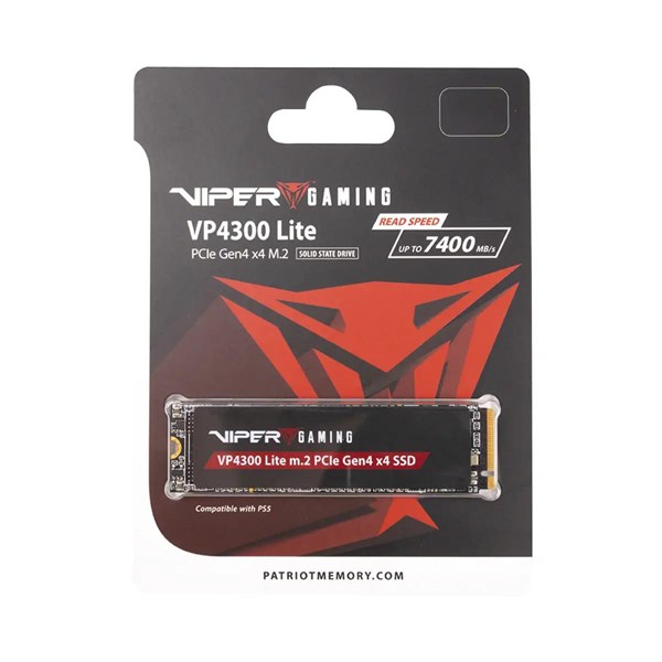 PATRIOT 500GB VIPER VP4300 LITE VP4300L500GM28H 7000-4000MB/s M2 NVME GEN4 DİSK