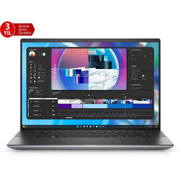 DELL M5680 XCTOP5680EMEA_VP-2 i7-13800H 64gb 512gb M.2 PCIe 16 W11Pro 6gb RTX A1000 Taşınabilir İş İstasyonu