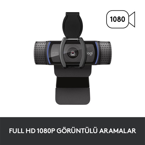 Logitech C920s Hd Pro Webcam-Siyah 960-001252