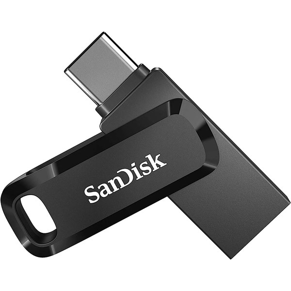 SANDISK 128GB ULTRA DUAL DRIVE GO SDDDC3-128G-G46NBB TYPE-C HARİCİ BELLEK SİYAH