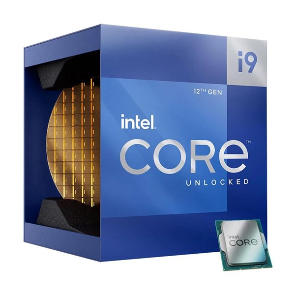 INTEL CORE i9 12900K 30MB 16çekirdekli O/B UHD VGA 1700p 125w KutuluFansız