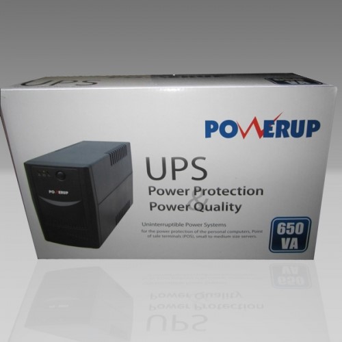 Powerup 650VA LINE INTERACTIVE LED EKRAN UPS