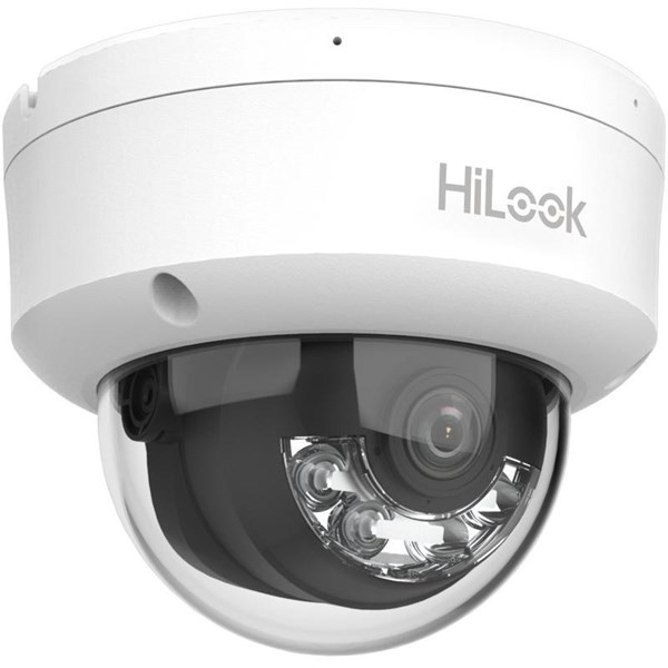 HILOOK 2MP IPC-D120HA-LU 2.8MM Dual Light Sesli Ip Dome Kamera 