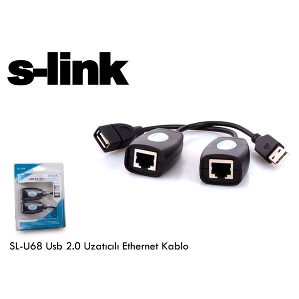 S-link SL-U68 Usb 2.0 Extension Uzatıcı Adaptör
