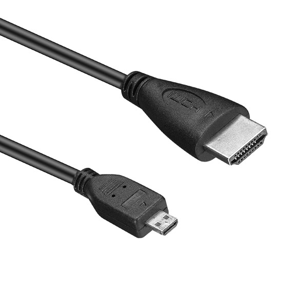 S-link SLX-915 HDMI M to Micro HDMI 1m Altın Uçlu 24K 1.4 Ver. 3D Kablo