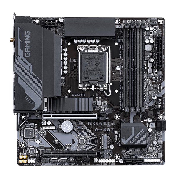 GIGABYTE B760M GAMING X AX WIFI-6E DDR5 HDMI-DP PCIE 4.0 1700P MATX