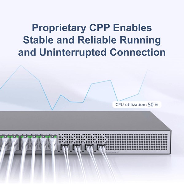 RUIJIE 24port RG-S2915-24GT4MS-L GIGABIT 2-GBE SFP/2.5-GBE SFP YÖNETİLEBİLİR SWITCH