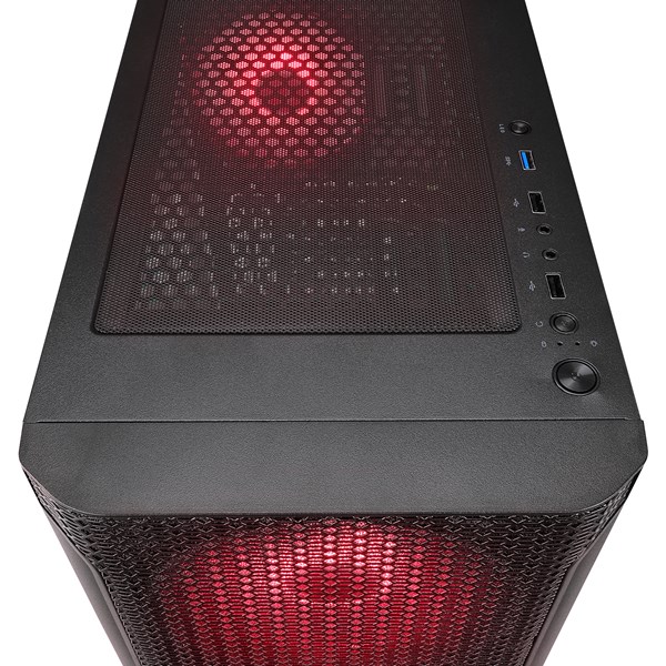 RAMPAGE 750W 80 TRAPPER GAMING MID-TOWER PC KASASI