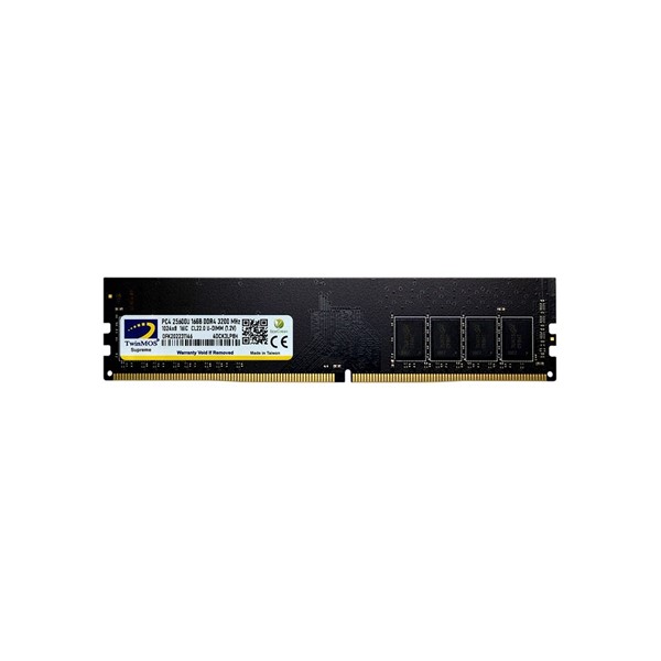  TwinMOS DDR4 16GB 3200MHz PC RAM VALUE MDD416GB3200D