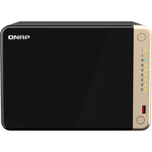 QNAP TS-664-8G CELERON QC- 8GB RAM- 6-diskli Nas Server Disksiz