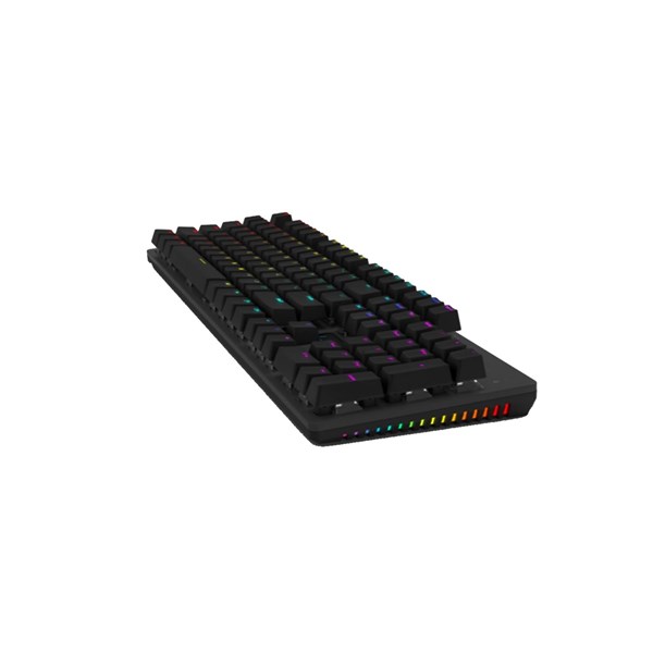 NORTH Shield Q Trk RGB Led / Mekanik Mavi Switch Siyah Gaming Klavye