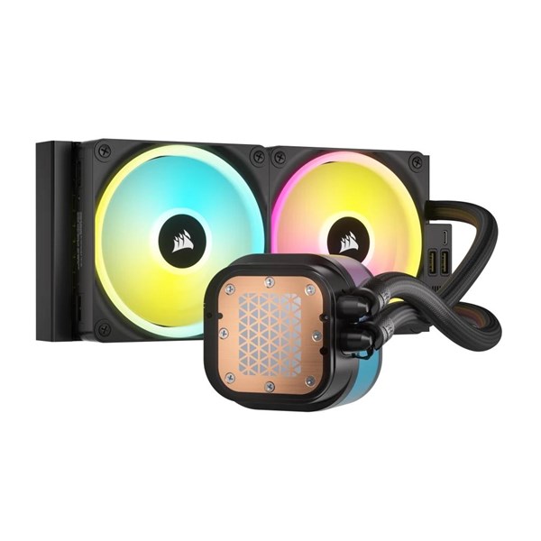 CORSAIR 240MM H100i CW-9061001-Ww RGB AM5-1700P SIVI SOĞUTMALI İŞLEMCİ FANI