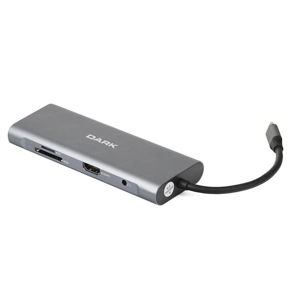 DARK DK-AC-U31X36 USB 3.1 Type-C - USB 3.0 Ethernet/HDMI/TF SD Çoklayıcı